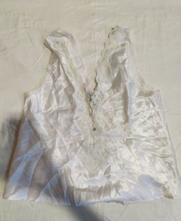 White Lace Trim Camisole