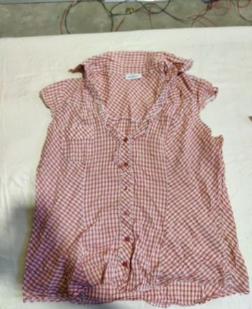Yessica Checkered Button-Up Shirt