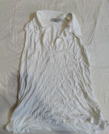 White Sleeveless Top