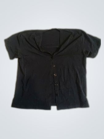 Black Short-Sleeve Shirt