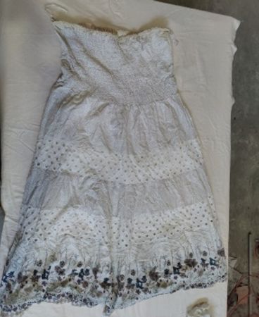 Formen Joven Embroidered White Maxi Dress