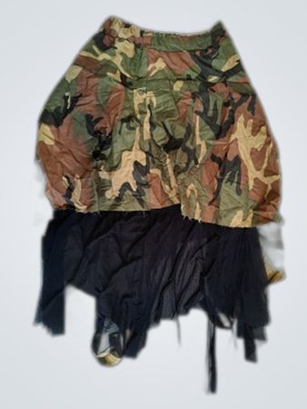 Junco Camo Cargo Mini Skirt