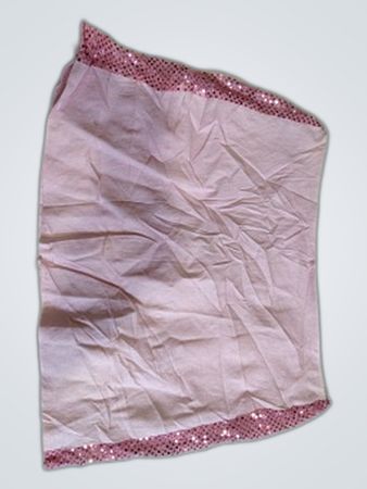 OVS Trend Pink Sequin Trim Mini Skirt