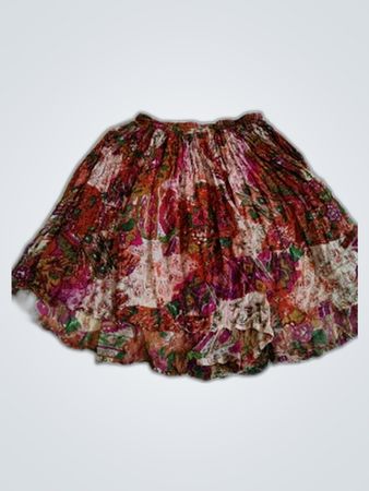 H&M Floral Printed Mini Skirt