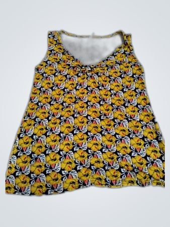 Unbranded Graphic Floral Tank Top