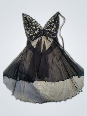 Black Lace Lingerie Set