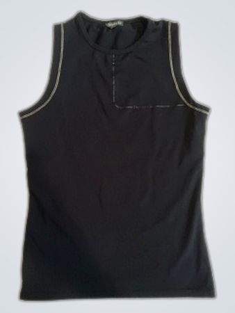 Le Petit Toi Black Tank Top