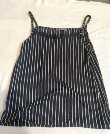 Lana Homewear Striped Lace Trim Camisole