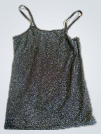 Black Sparkly Tank Top