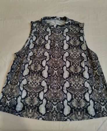 Snake Print Top