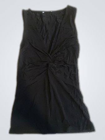 H&M Black Twist Front Tank Top