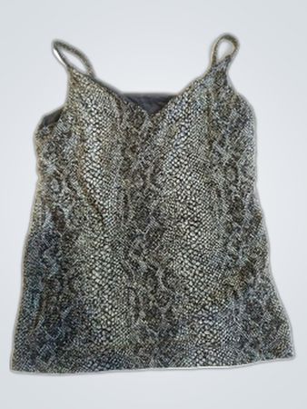 New Look Black Snake Print Camisole