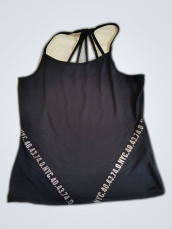Forever 21 Black Strappy Tank Top