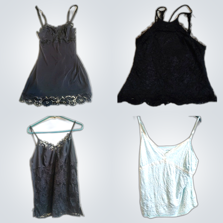 Y2k unique cami tops