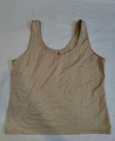 Unbranded Beige Basic Tank Top