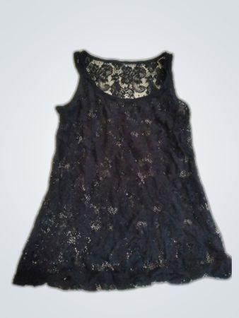 Unbranded Black Lace Camisole Top