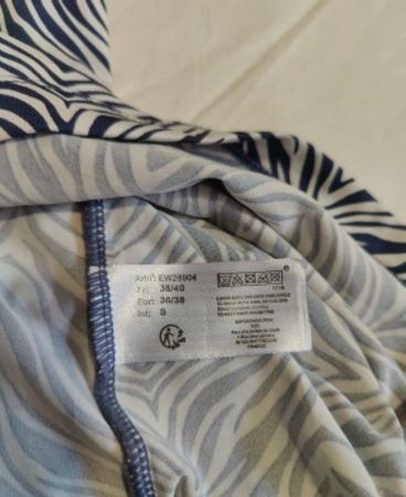 Amy Zebra Print Slip Dress