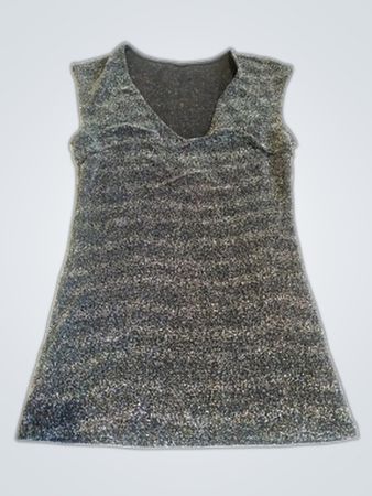 Gray Sleeveless Top