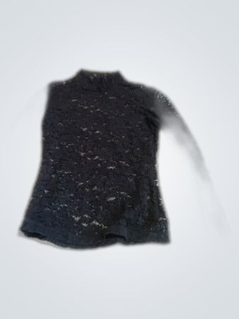 Black Lace Sweater