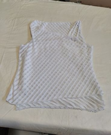 White Sleeveless Top