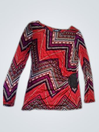 Bel&Bo Printed Long Sleeve Blouse