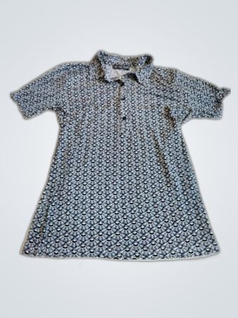 Victor Polo Shirt Geometric Print