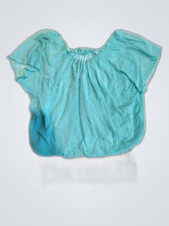 Teal Off-the-Shoulder Top