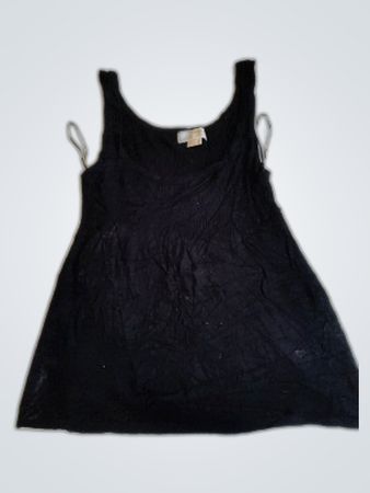 Michael Kors Black Basic Tank Top