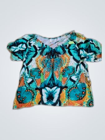 TLO Printed Scoop Neck T-Shirt