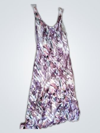 Roman Originals Purple Abstract Print Maxi Dress