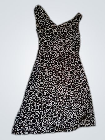MNG Polka Dot Sleeveless Mini Dress