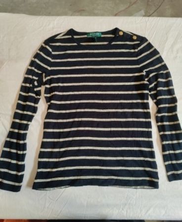 Ralph Lauren Striped Knit Sweater