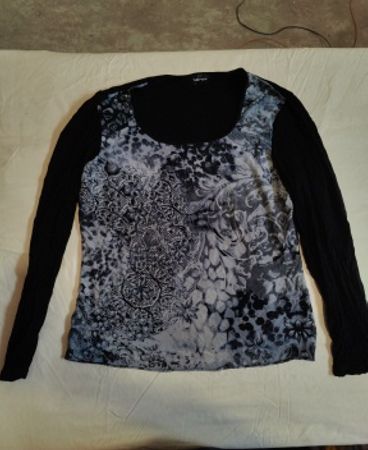 Taifun Printed Long-Sleeve Blouse