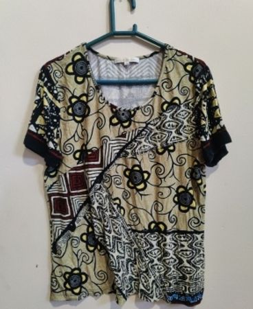 Blouse with Batik Pattern