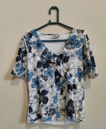 H&M Printed Floral Blouse