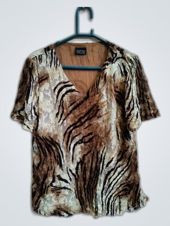 Galmés Printed Lace Blouse