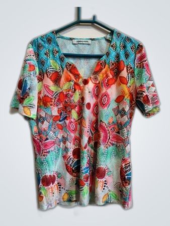 Cathie Laure Floral Blouse