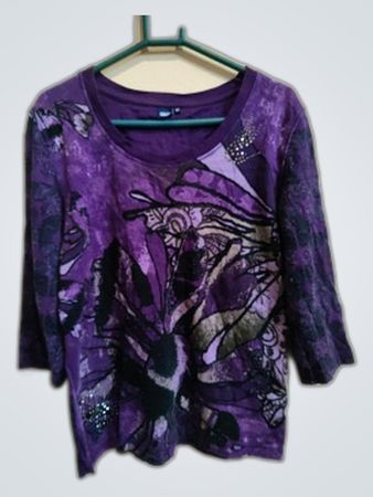 Cecil Purple Blouse