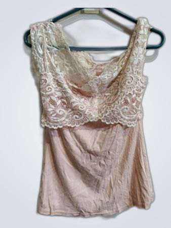Pink Lace Top