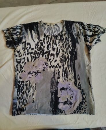 Koinené Printed Leopard Blouse