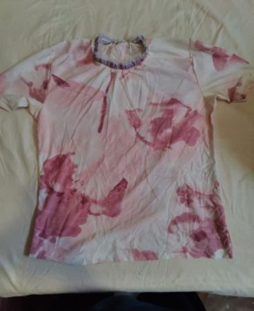 Unbranded Pink Tie-Dye Printed T-Shirt