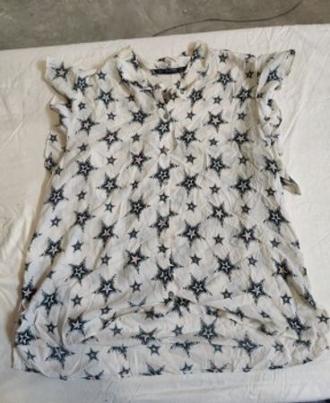 Zara Printed Star Blouse