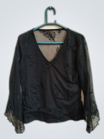 Black Lace Top
