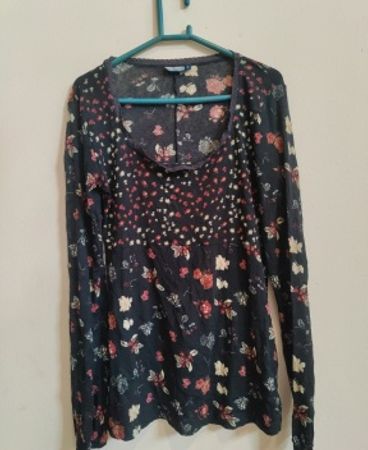 Tom Thompson Floral Knit Sweater