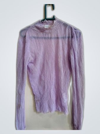 Costestes Studio Sheer Purple Blouse