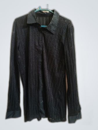 Black Long-Sleeve Shirt