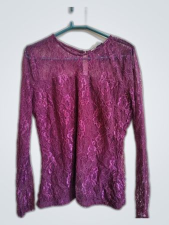 About You Purple Lace Blouse