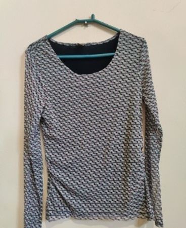 Selected Sheer Long Sleeve Blouse