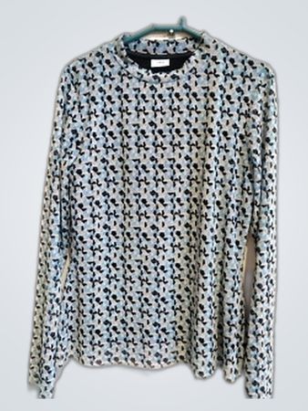 s.Oliver Printed Long Sleeve Blouse