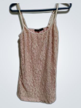 Jennifer Taylor Pink Lace Camisole